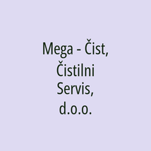 Mega - Čist, Čistilni Servis, d.o.o. - Logotip