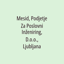 Mesid, Podjetje Za Poslovni Inženiring, D.o.o., Ljubljana - Logotip