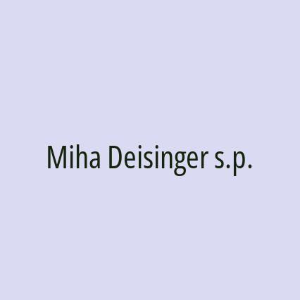 Miha Deisinger s.p. - Logotip