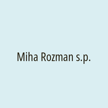 Miha Rozman s.p. - Logotip