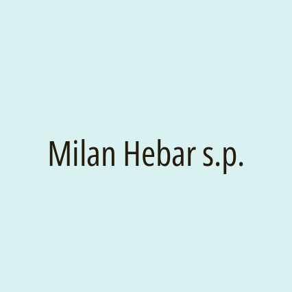 Milan Hebar s.p. - Logotip