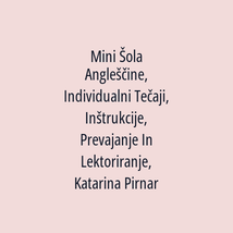 Mini Šola Angleščine, Individualni Tečaji, Inštrukcije, Prevajanje In Lektoriranje, Katarina Pirnar s.p. - Logotip