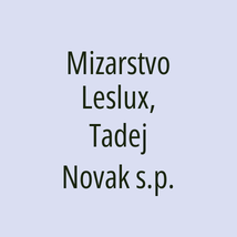 Mizarstvo Leslux, Tadej Novak s.p. - Logotip