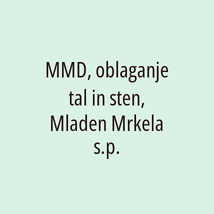 MMD, oblaganje tal in sten, Mladen Mrkela s.p. - Logotip