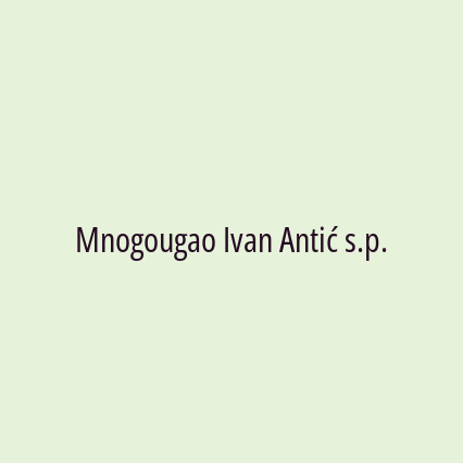 Mnogougao Ivan Antić s.p. - Logotip