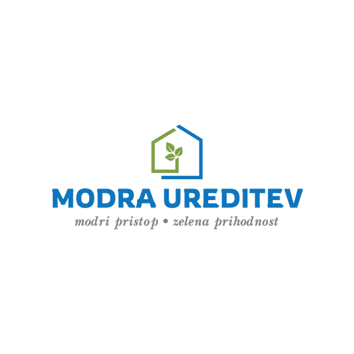 MODRA Ureditev - Logotip