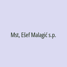 Mst, Ešef Malagić s.p. - Logotip