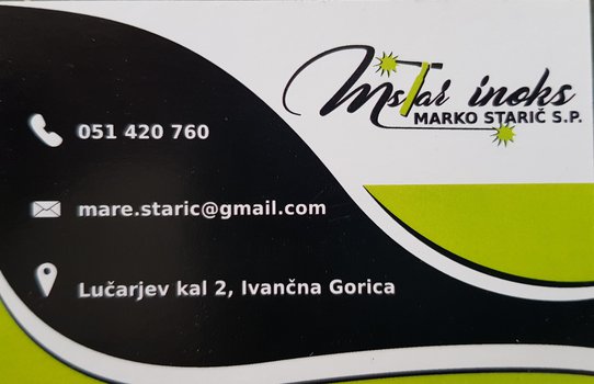 Mstar Inoks, Varjenje Inoks Ograj In Nadstreškov, Marko Starič s.p. - Logotip