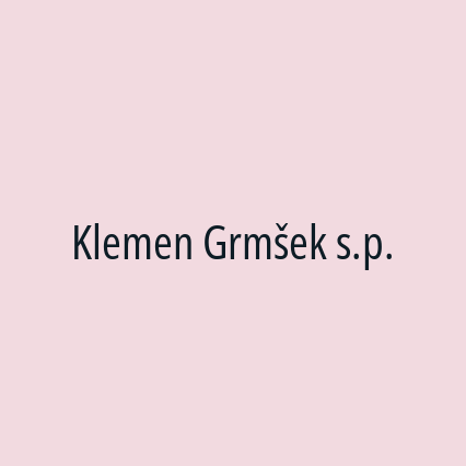 Klemen Grmšek s.p. - Logotip