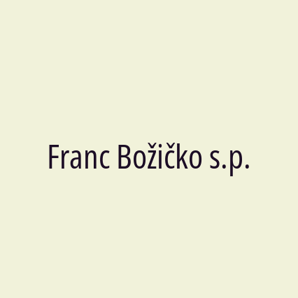 Franc Božičko s.p.