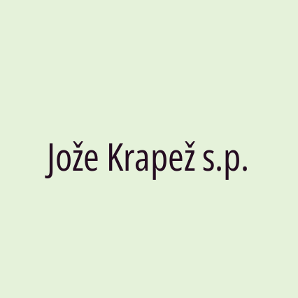 Jože Krapež s.p.