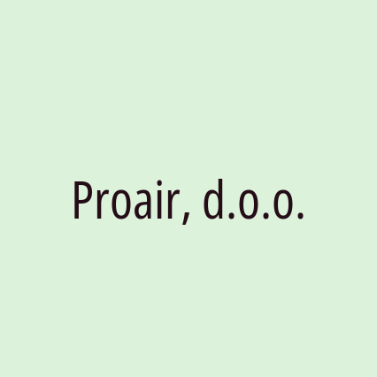 Proair, d.o.o.