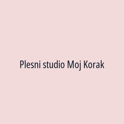 Plesni studio Moj Korak