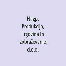 Nagp, Produkcija, Trgovina In Izobraževanje, d.o.o. - Logotip