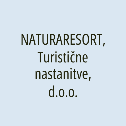 NATURARESORT, Turistične nastanitve, d.o.o. - Logotip