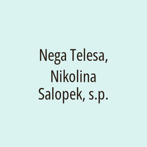 Nega Telesa, Nikolina Salopek, s.p. - Logotip