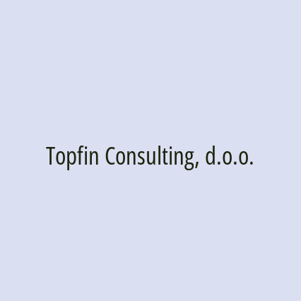 Topfin Consulting, d.o.o.