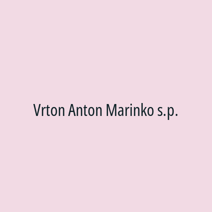 Vrton Anton Marinko s.p.