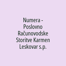 Numera - Poslovno Računovodske Storitve Karmen Leskovar s.p. - Logotip