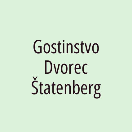 Gostinstvo Dvorec Štatenberg