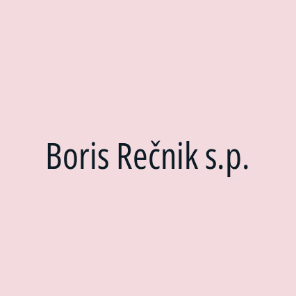 Boris Rečnik s.p. - Logotip