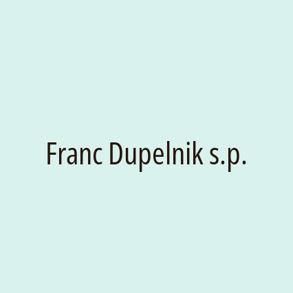 Franc Dupelnik s.p.