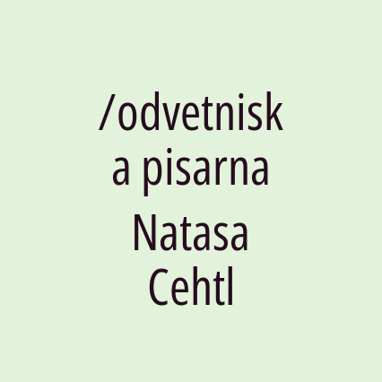 /odvetniska pisarna Natasa Cehtl - Logotip