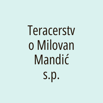 Teracerstvo Milovan Mandić s.p. - Logotip