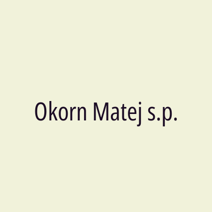 Okorn Matej s.p. - Logotip