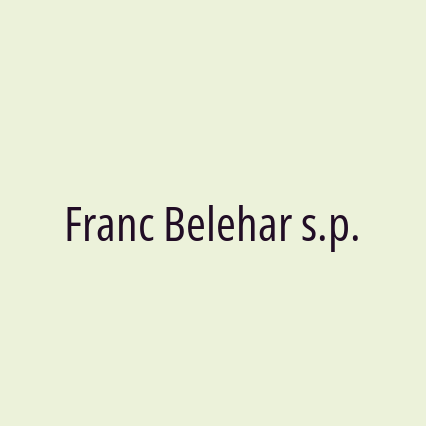 Franc Belehar s.p.