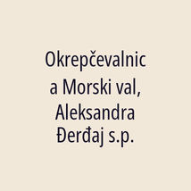 Okrepčevalnica Morski val, Aleksandra Đerđaj s.p. - Logotip