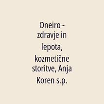 Oneiro - zdravje in lepota, kozmetične storitve, Anja Koren s.p. - Logotip