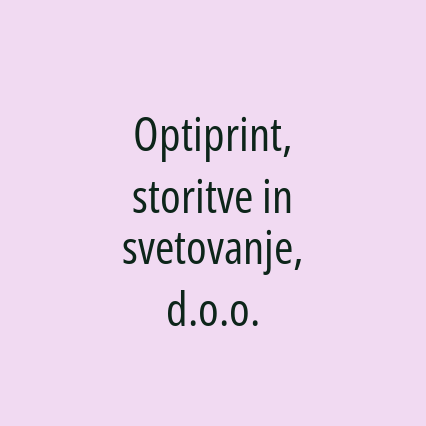 Optiprint, storitve in svetovanje, d.o.o. - Logotip