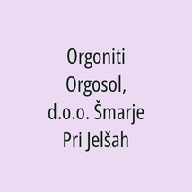 Orgoniti Orgosol, d.o.o. Šmarje Pri Jelšah - Logotip