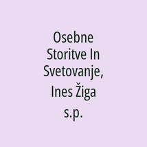 Osebne Storitve In Svetovanje, Ines Žiga s.p. - Logotip