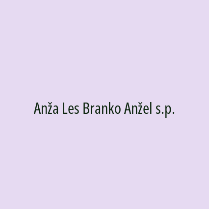 Anža Les Branko Anžel s.p. - Logotip