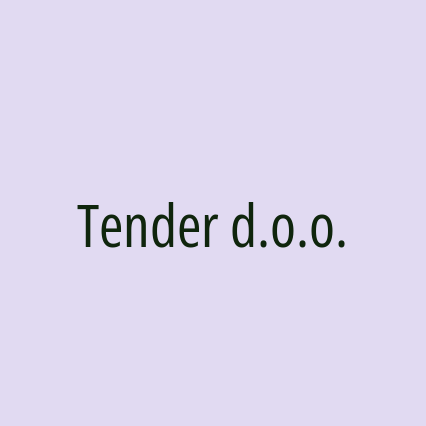 Tender d.o.o.