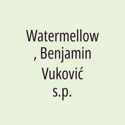 Watermellow, Benjamin Vuković s.p. - Logotip