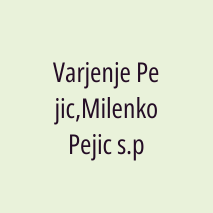 Varjenje Pejic,Milenko Pejic s.p - Logotip