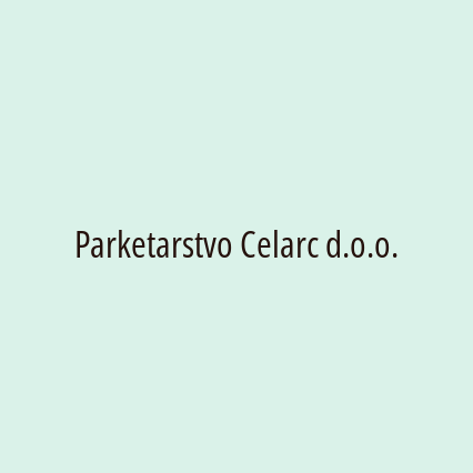 Parketarstvo Celarc d.o.o. - Logotip