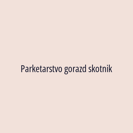 Parketarstvo gorazd skotnik - Logotip