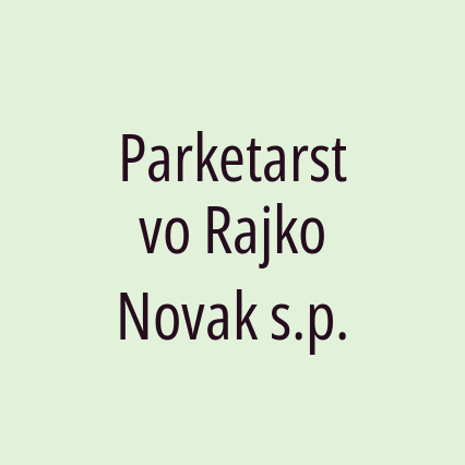 Parketarstvo Rajko Novak s.p. - Logotip