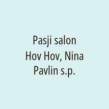 Pasji salon Hov Hov, Nina Pavlin s.p. - Logotip