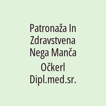 Patronaža In Zdravstvena Nega Manča Očkerl Dipl.med.sr. - Logotip