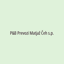 P&B Prevozi Matjaž Čeh s.p. - Logotip