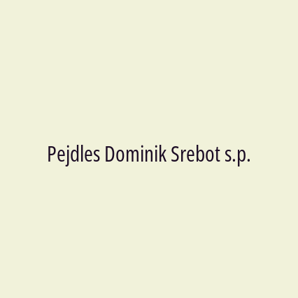 Pejdles Dominik Srebot s.p. - Logotip