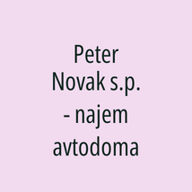 Peter Novak s.p. - najem avtodoma - Logotip