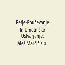 Petje-Poučevanje In Umetniško Ustvarjanje, Aleš Marčič s.p. - Logotip