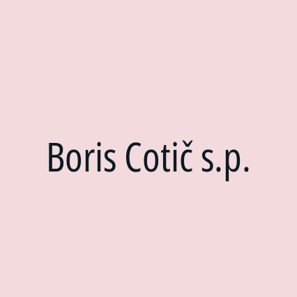 Boris Cotič s.p. - Logotip