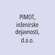 PIMOT, inženirske dejavnosti, d.o.o. - Logotip